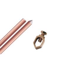 Kit haste de aterramento + grampo th