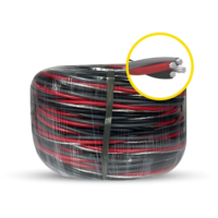 Cabo Alumínio Quadruplex 10mm 100 Metros